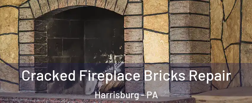  Cracked Fireplace Bricks Repair Harrisburg - PA