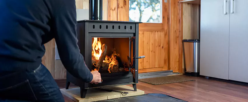 Open Hearth Wood Fireplace Installation in Harrisburg, PA