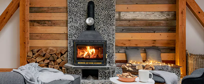 Thelin Hearth Products Direct Vent Gas Stove Fireplace Inspection in Harrisburg, Pennsylvania